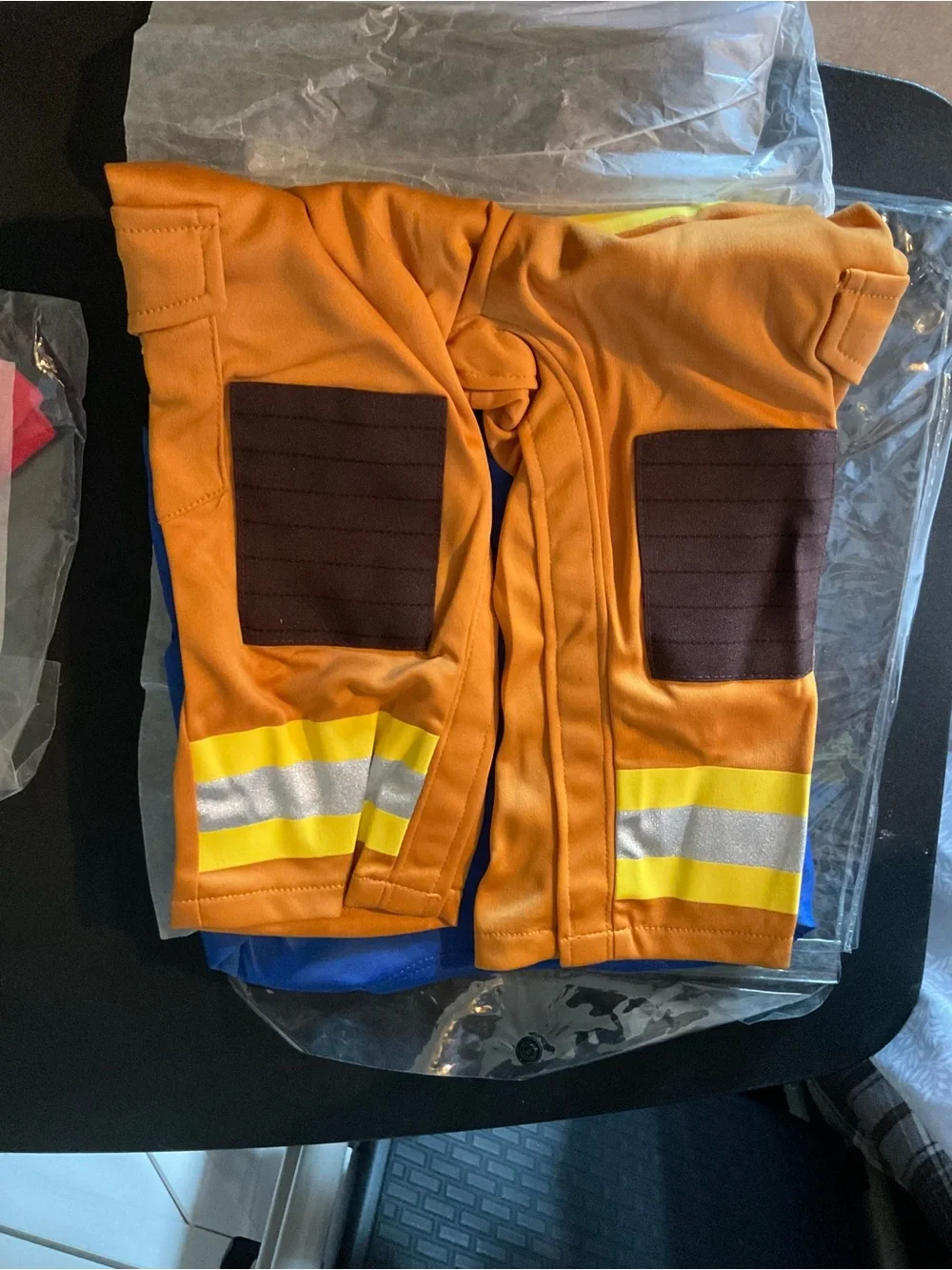 First Fireman Costume - Blue & Red Infant Firefighter Outfit